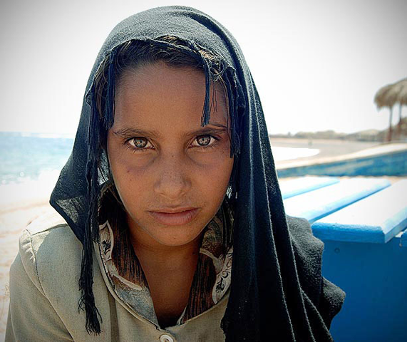 <em>Claudia Yvonne-Wiens: Bedouin Girl</em>, Egypt