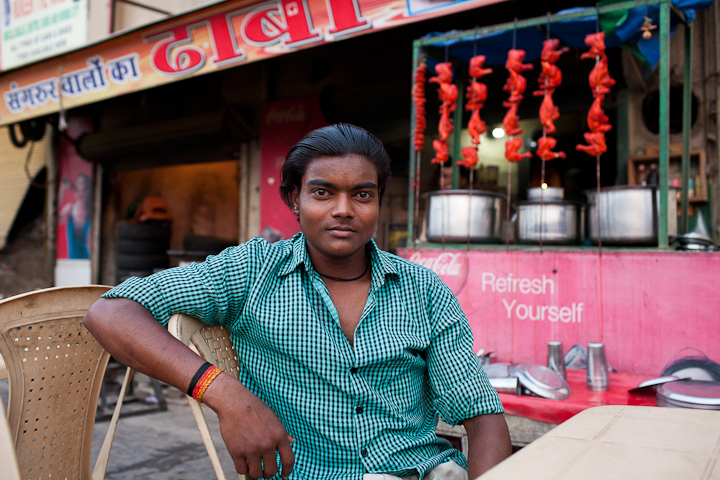 <em>Jamie Williams: Young Man at Delhi Haba</em>, India