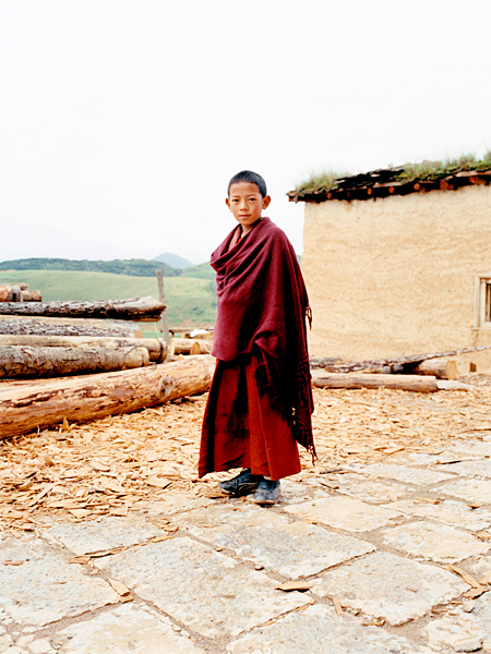 <em>Child Monk, Songzanlin Monastery, China</em>, Dan Hallman