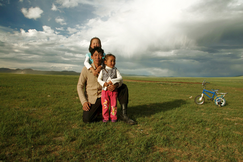 <em>Mongolian Family</em>, Julia Malinowska