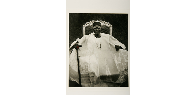 His Majesty the King of Yatenga, Naaba Kiiba  by Jean Dominique Burton 2004/2006