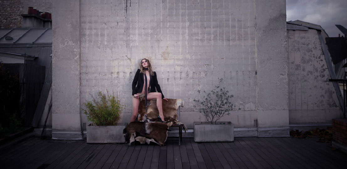 Wool Jacket Vanessa Bruno Bikini Panties Vivienne Westwood Headscarf Dior Shoes Martin Margiela