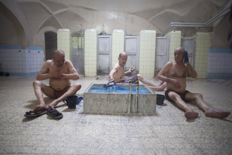 <em>Men in bath - Qazvin, Iran</em>, Ramin Talaie