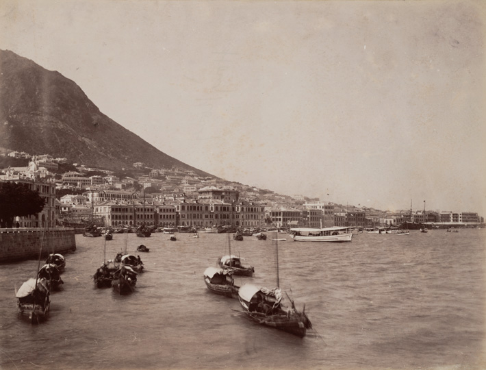 Anonymous <em>The Harbour, Hong Kong</em> c. 1900