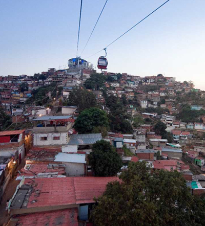 Metro Cable. Caracas, Venezuela.  2007-10. By Urban-Think Tank. Image: Iwan Baan (Click to enlage)