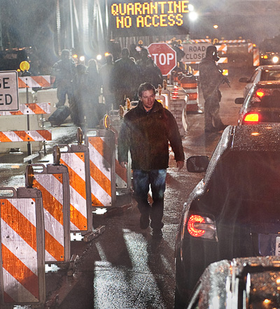 c_3 Matt Damon in <em>Contagion</em>/Warner Brothers