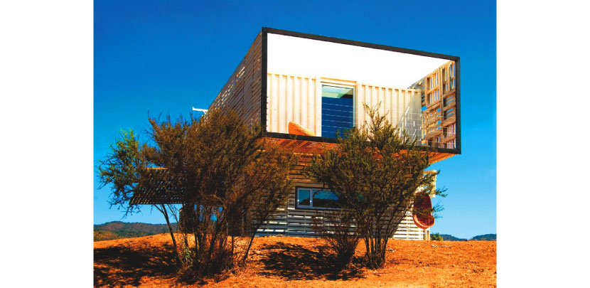 Infiniski Manifesto House, Curacavi, Chile.  James & Mau Architects.