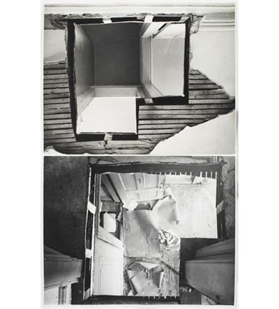 BRONX FLOOR Gordon Matta-Clark Bronx Floor, 1973 courtesy of the Estate of Gordon Matta-Clark and David Zwirner Gallery