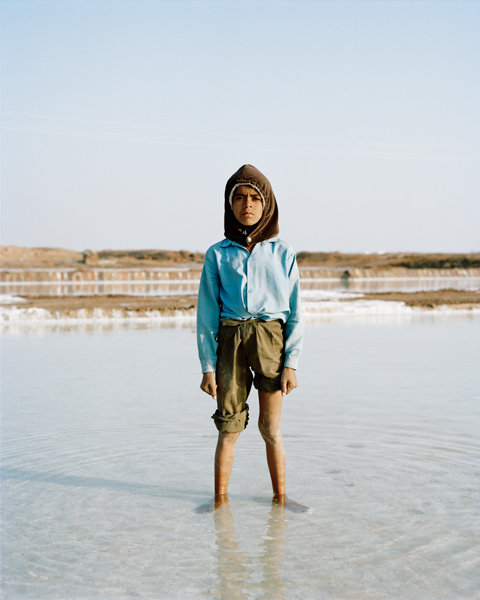 <em>Boy in Salt Pond, Rajasthan</em>, Drew Kelly
