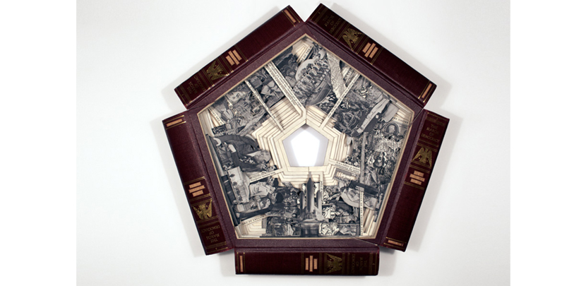 The March of Democracy, 2010 Altered books