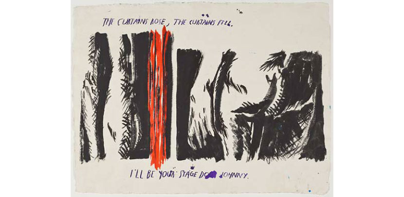 No Title (The curtains rose,), 2010.