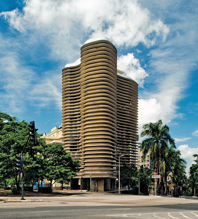 Paulo Niemeyer Apartments, Belo Horizonte, Brasil, 1954-60.