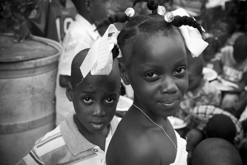<em>Waiting for supper, Haiti</em>, Kerry Rodgers
