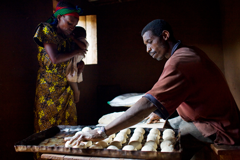 <em>Micro-finance baker, Burundi, East Africa</em>, Craig van der Lende