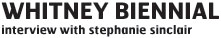whitneybiennialsinclair_title whitneybiennialsinclair title Stephanie Sinclair